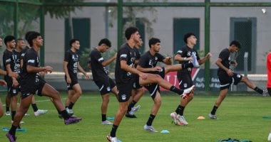 منتخب الشباب يواصل تحضيراته قبل السفر للمغرب استعدادا للمونديال