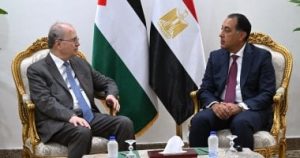 رئيس الوزراء يستقبل نظيره الفلسطيني ويؤكد موقف مصر الثابت تجاه القضية الفلسطينية