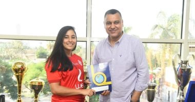 الأهلى يوجّه الشكر لـ مريم ثروت لاعبة سيدات الطائرة – اليوم السابع