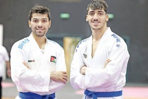 لاعب الكراتيه المصاطفة يبدأ مشاركته في الألعاب العالمية اليوم