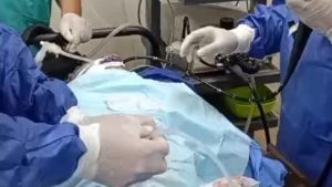 حميات منوف تنقذ مرضى الجلطات باستخدام تقنية حديثة دون تدخل جراحي