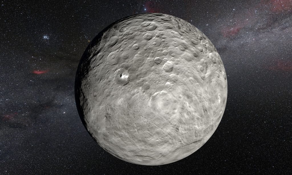 Découverte importante concernant la planète naine Cérès