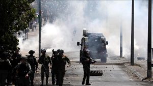Des Palestiniens souffrent d’asphyxie lors de la dispersion par l’armée israélienne d’un rassemblement en Cisjordanie