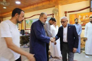محافظ شمال سيناء يعزي أسرة الشيخ يحيى الغول
