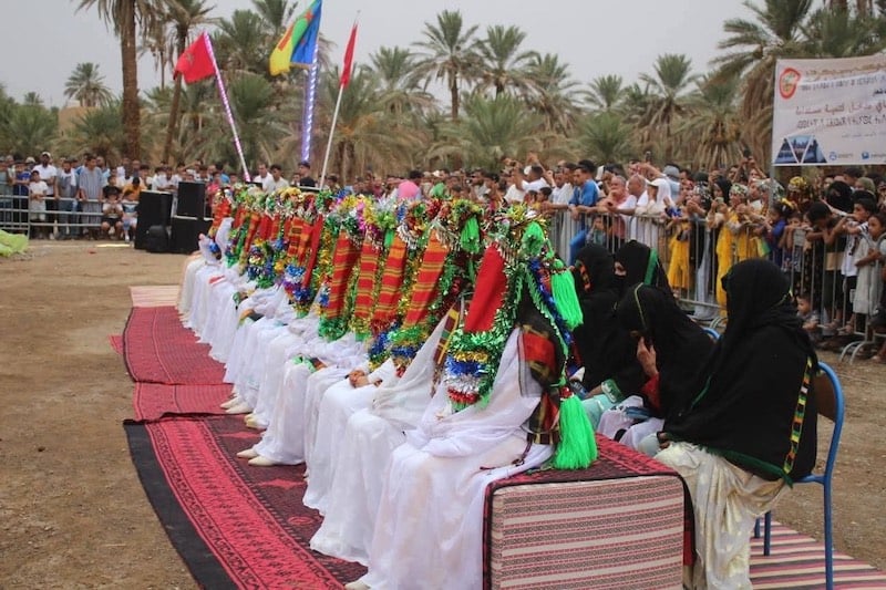 ساكنة ألنيف تحيي تقليد الأعراس الجماعية للعام العشرين على التوالي