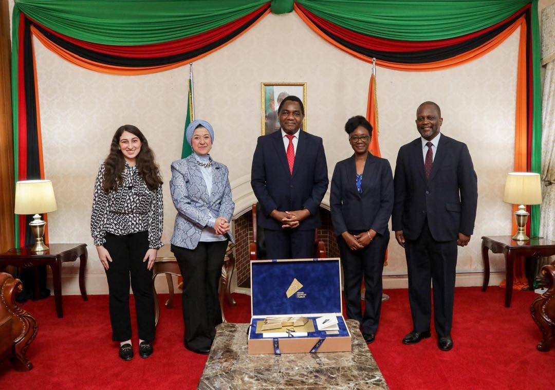 السفيرة المصرية تلتقي رئيس جمهورية زامبيا | صور – بوابة الأهرام