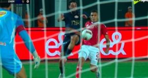 Raison de la reprise du penalty de Zamalek contre Al Ahly lors du derby du Caire