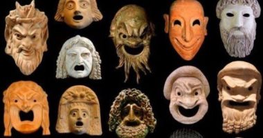 اكتشاف قناع ساتير عمره 2000 عام فى روسيا.. أول دليل على وجود مسرح يونانى