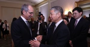 Le ministre des Communications participe à la célébration de l'ambassade de Chine au Caire à l'occasion du 76e anniversaire de la fête nationale chinoise