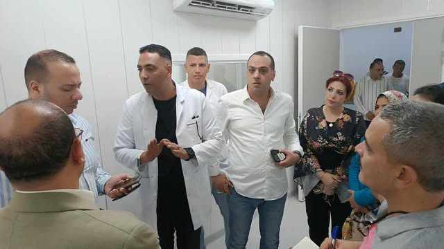 وكيل صحة البحيرة يجري جولة مرورية ميدانية على مستشفى كفر الدوار العام