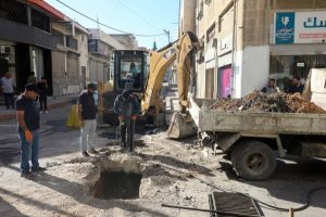 بلدية إربد: إغلاق تقاطع الملك فيصل الأول مع الهامي لصيانة طارئة لخطوط التصريف