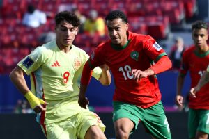 شاهد.. فوز باهر للمغرب على إسبانيا في مونديال الشباب