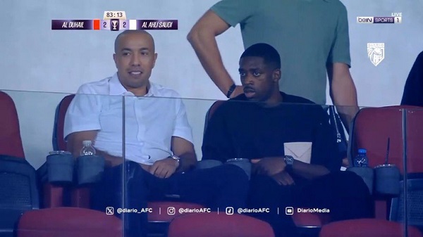 تحت أنظار ديمبلي.. الأهلي السعودي بطل آسيا يكتفي بتعادل مثير في قطر