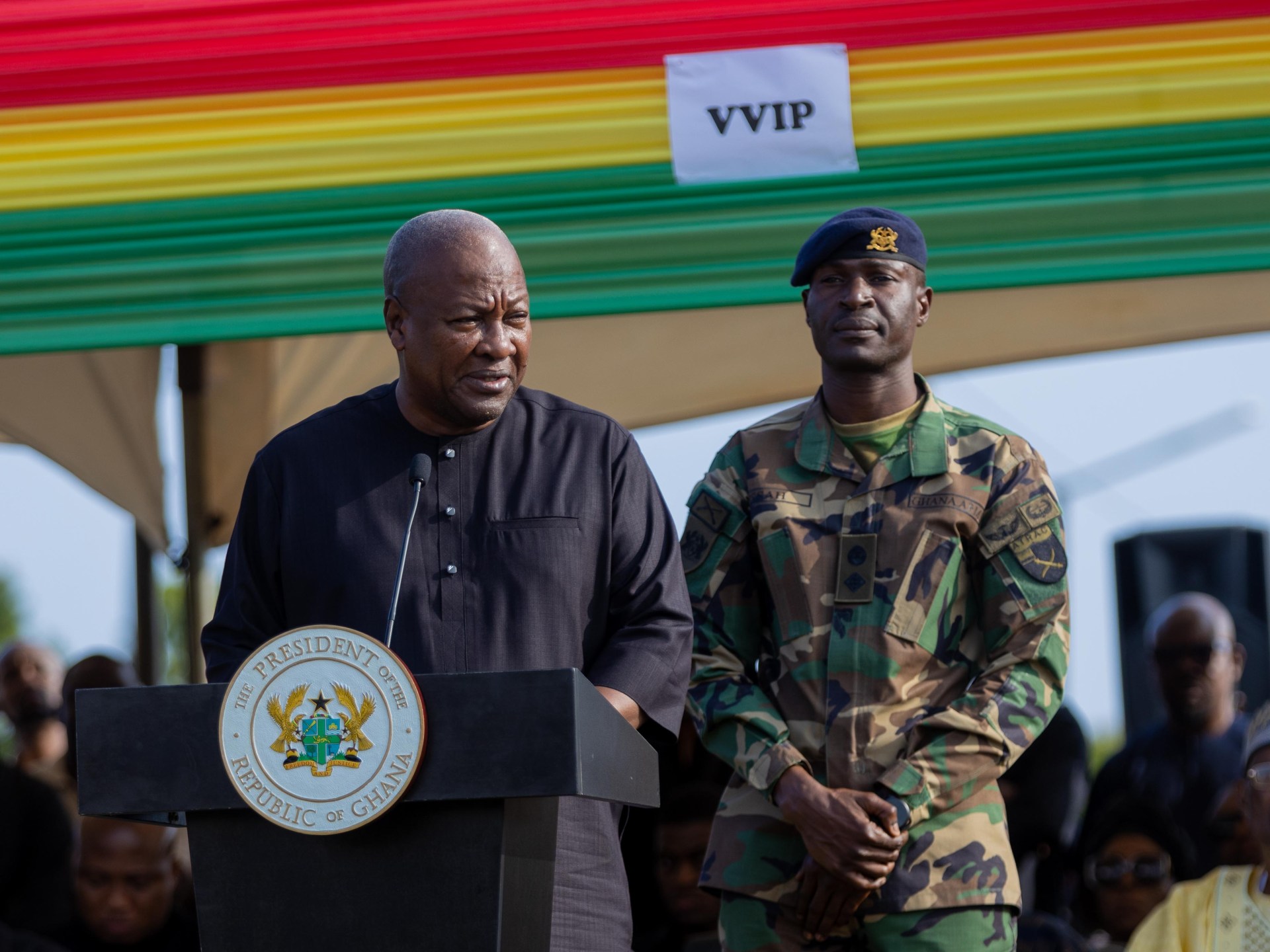 انتخابات فرعية في غانا تختبر وعود ماهاما وقوة المعارضة