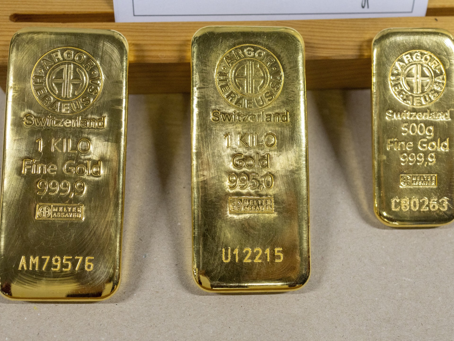 احتياطات الذهب الأميركية تتجاوز تريليون دولار