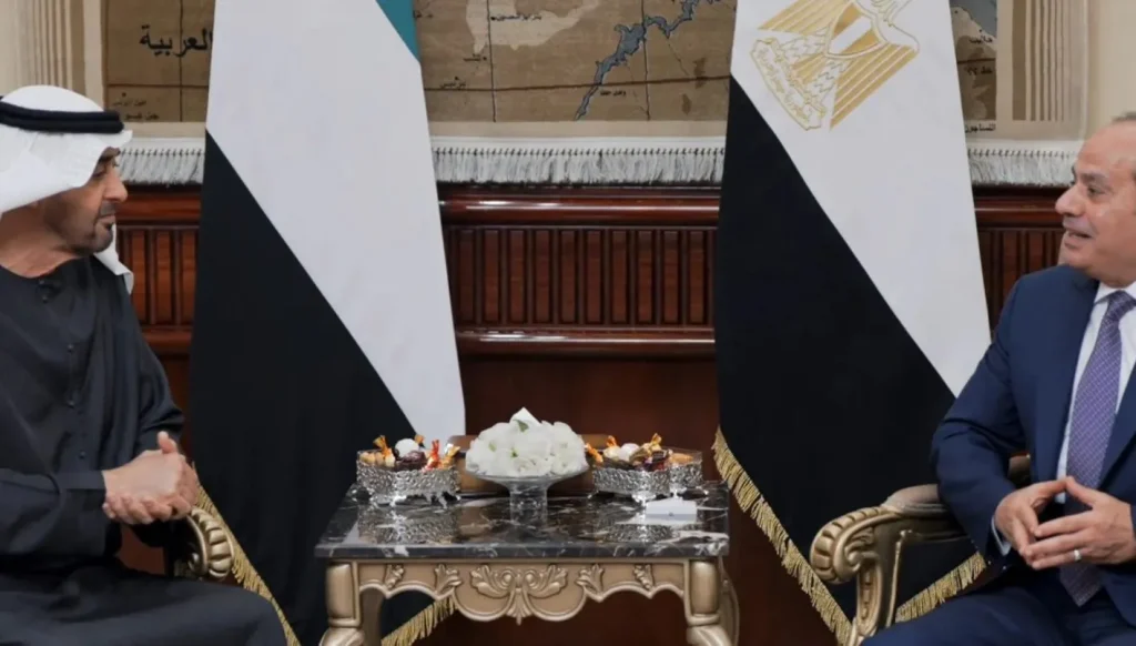 ترحيب إماراتي مصري بمبادرة ترامب لوقف حرب غزة… وتأكيد على عمق العلاقات الثنائية