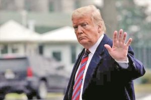 ترامب يجري زيارة طبية روتينية بمركز والتر ريد الطبي العسكري في ولاية ماريلاند