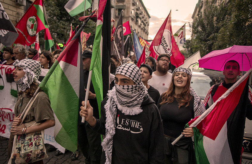 إضراب عام في إيطاليا غدا تضامنا مع أسطول الصمود العالمي