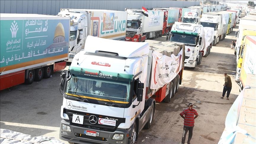 إكسترا نيوز: عبور أكثر من 400 شاحنة مساعدات عبر معبر رفح تطبيق عملي لاتفاق شرم الشيخ