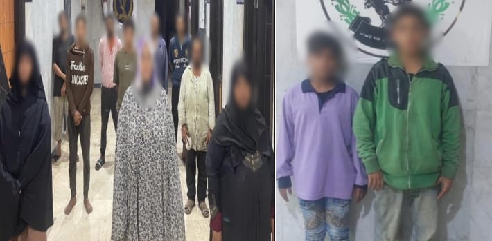 ضبط 21 شخصًا بتهمة استغلال 26 طفلًا في أعمال التسول بالقاهرة