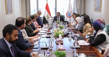 وزير الصحة يبحث مع مدير وكالة الاتحاد الأوروبي للمخدرات سبل التعاون