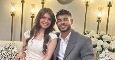 نبيل دونجا يستغل غيابه عن الفراعنة ويحتفل بخطوبته.. صورة – اليوم السابع