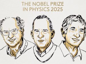 بريطاني وفرنسي وأمريكي يفوزون بجائزة نوبل للفيزياء