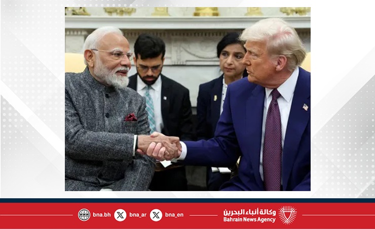 رئيس الوزراء الهندي يبحث مع الرئيس الأمريكي تعزيز المفاوضات التجارية بين البلدين