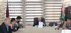 بحث الاستعدادات الوقائية لفصل الشتاء بلواء الطيبة