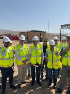 وزير الطاقة يناقش تحديات سير عمل مشروع تطوير ميناء الغاز الطبيعي المسال بالعقبة