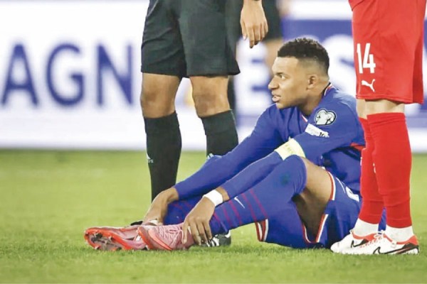 Mbappé absent pour la France contre l'Islande