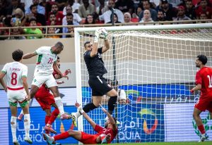 شاهد.. المغرب يفوز على البحرين بهدف قاتل