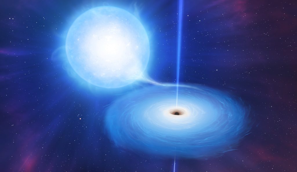 Pour la première fois dans l'histoire : observation d'une « rencontre céleste » entre deux trous noirs en orbite l'un autour de l'autre