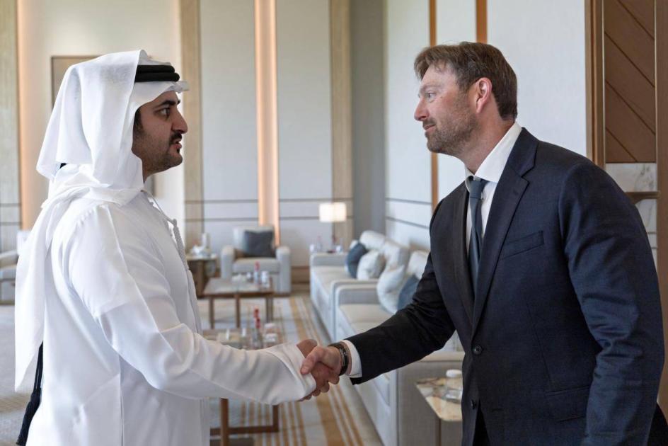 مكتوم بن محمد يناقش مع رئيس منصة PayPal التعاون في أنظمة الدفع الرقمية | صحيفة الخليج