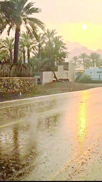 أمطار على المناطق الشرقية وتوقع استمرارها ثلاثة أيام