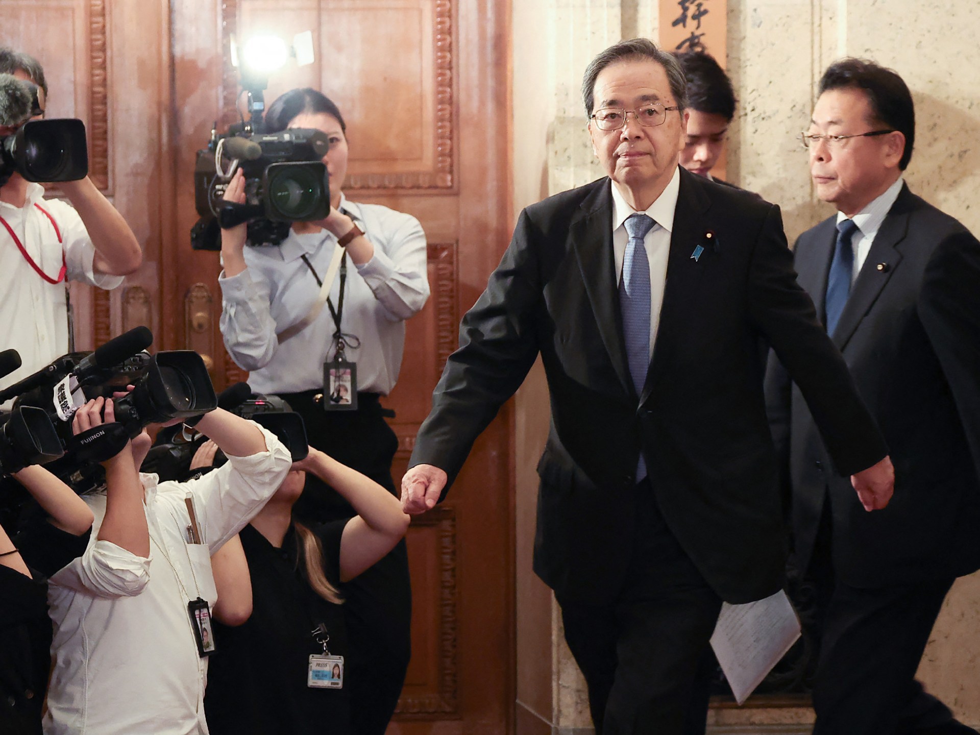 حزب ياباني يعتزم الانسحاب من الائتلاف الحاكم احتجاجا على الفساد