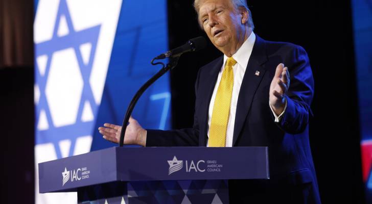 إعلام عبري: “ترمب” يصل إلى كيان الاحتلال صباح الاثنين ويلقي كلمة في الكنيست