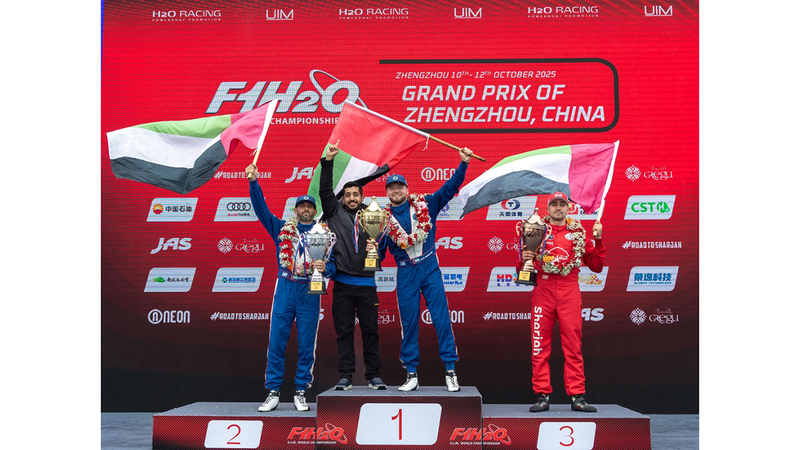 “فيكتوري” يُتوّج بطلاً لجولة الصين لزوارق “فورمولا 1”